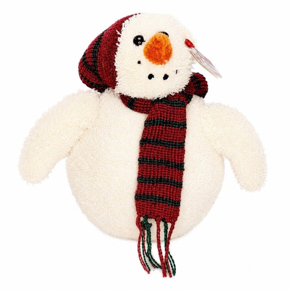 Ty Attic Treasures Chillings The Snowman Bean Plush Winter Stuffed Animal